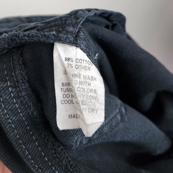 Nili Lotan Washed Black Low Rise Ankle Jeans sz 2 - Picture 8 of 8